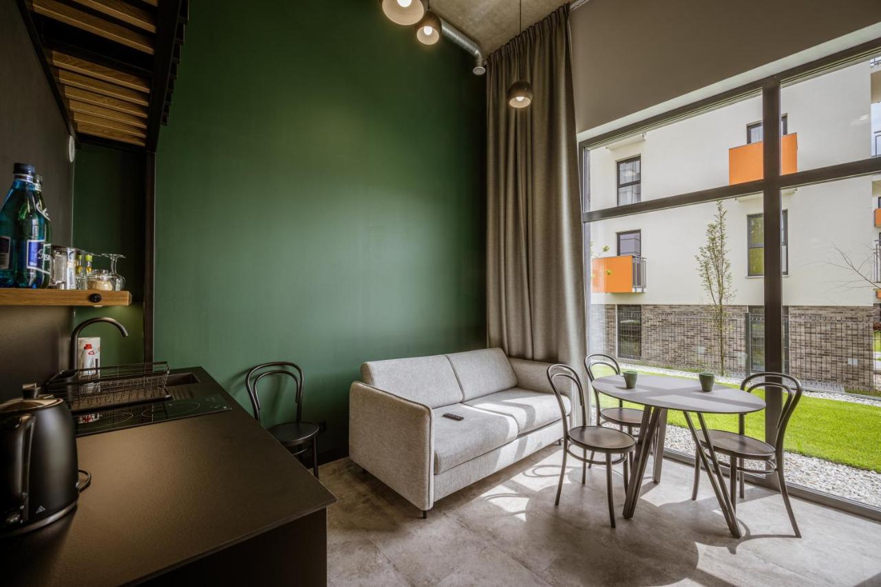 Top Garden Aparthotel Торунь Экстерьер фото